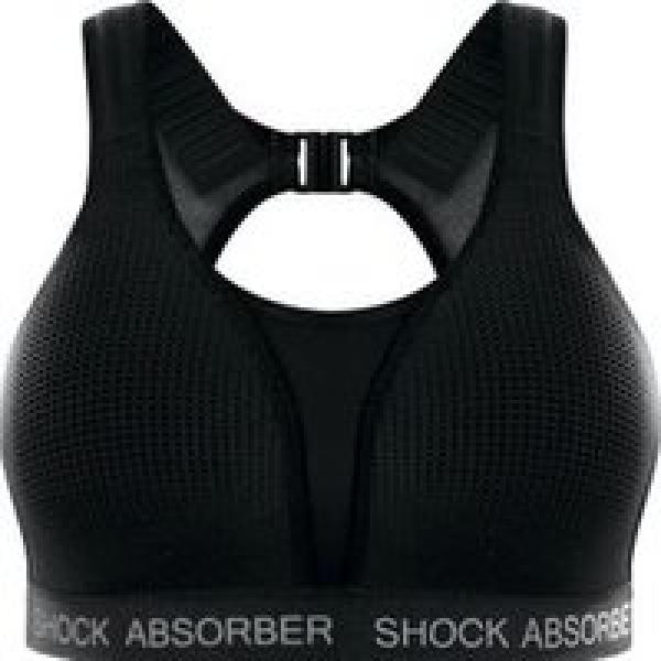 shock absorber ultimate padded run bra zwart