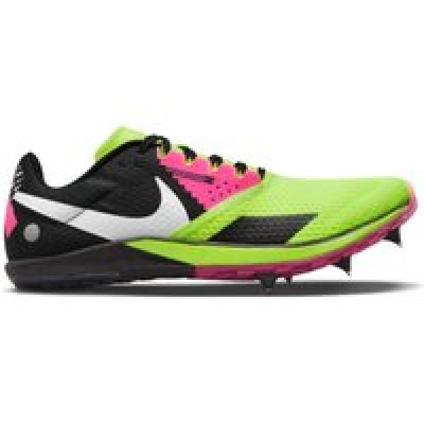 nike zoom rival xc 6 zwart geel roze track amp field schoenen