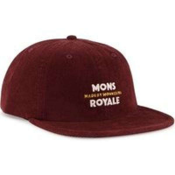 mons royale roam brown velvet cap