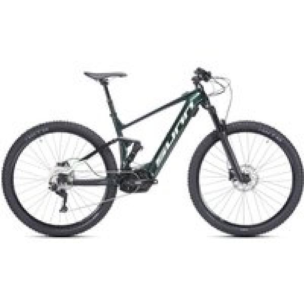 sunn gordon s1 shimano xt 11v 630 wh groen geveerde elektrische mountainbike