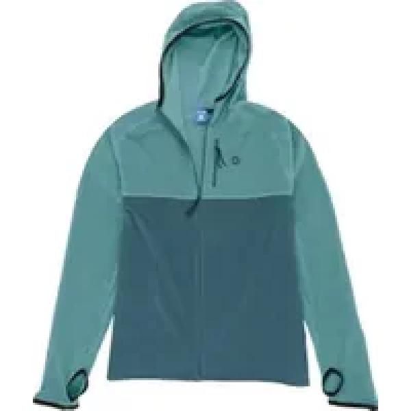 lagoped phantom hoodie unisex technical fleece blue