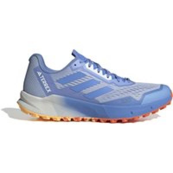 adidas terrex agravic flow 2 trail shoes blue orange