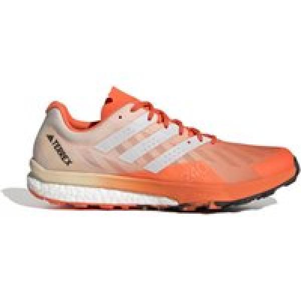 adidas terrex speed ultra orange white trail shoes