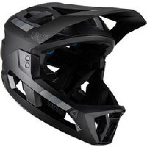 leatt enduro 2 0 verwijderbare kinband helm zwart