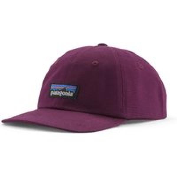 patagonia p 6 label trad violet unisex cap