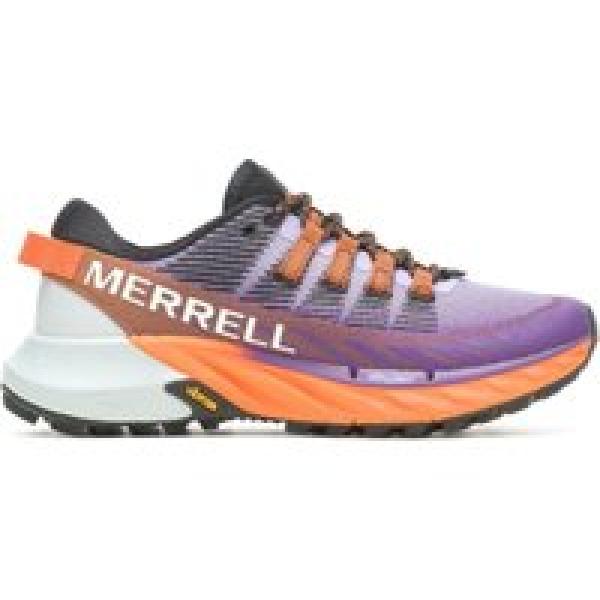 merrell agility peak 4 women s trail shoes purple