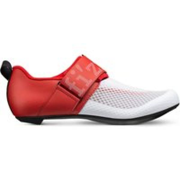 fizik hydra triathlon schoenen wit rood