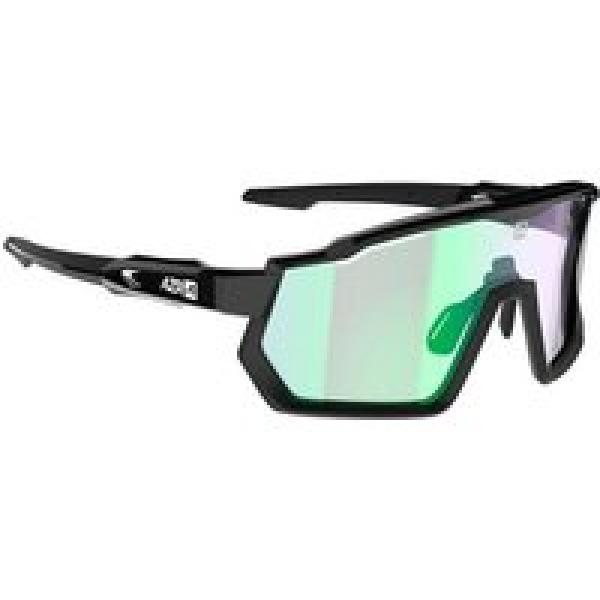 azr kromic pro race rx goggles black iridescent green photochromic lens