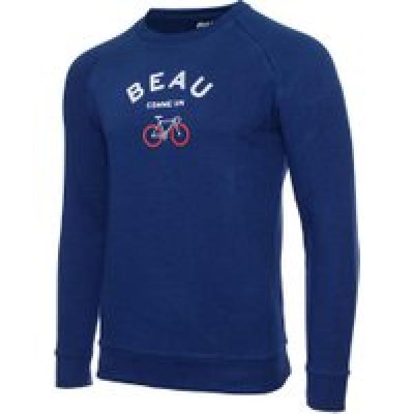rubb r beau blue sweatshirt
