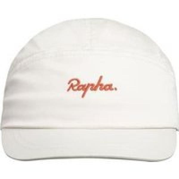 unisex rapha logo beige wit cap