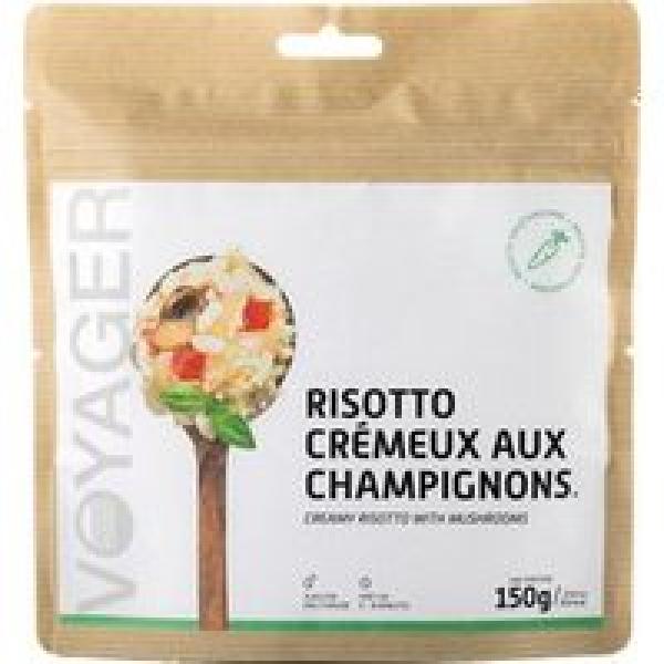 voyager gevriesdroogde maaltijd romige champignon risotto 150g