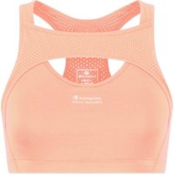 shock absorber crop top evo pink bra