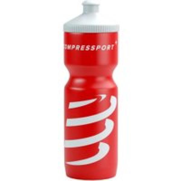 compressport 750ml bike bottle rood wit