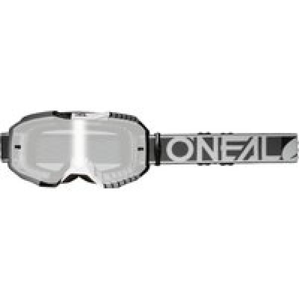 o neal b 10 duplex grey silver mirror goggle