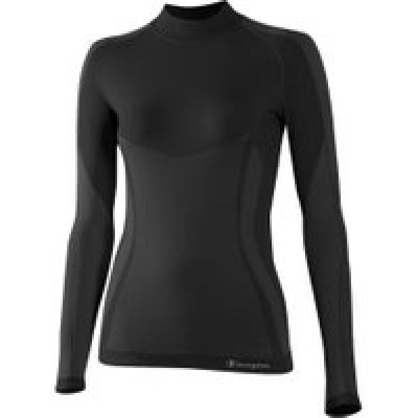 women s long sleeve baselayer champion thermal seamless black