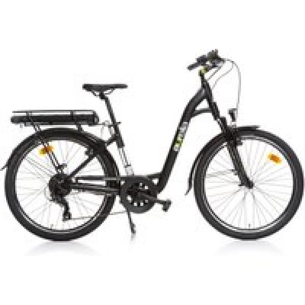 aurelia e bike city 28 shimano 7s 250 wh zwart groen