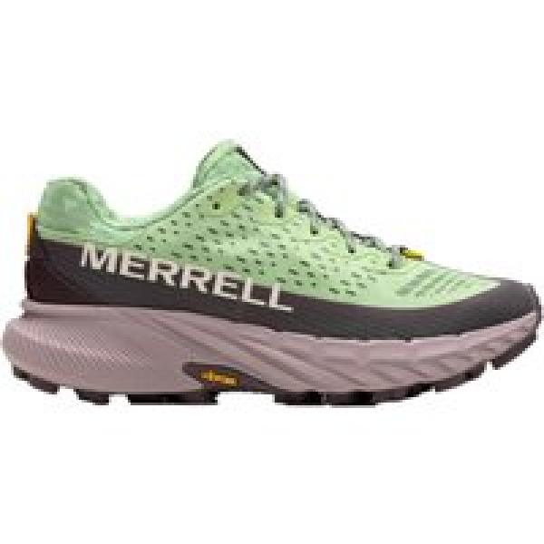 merrell agility peak 5 damesschoenen groen violet
