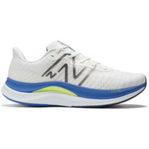 hardloopschoenen new balance fuelcell propel v4 wit blauw