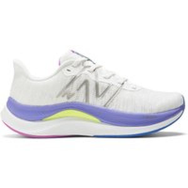 hardloopschoenen new balance fuelcell propel v4 wit violet dames