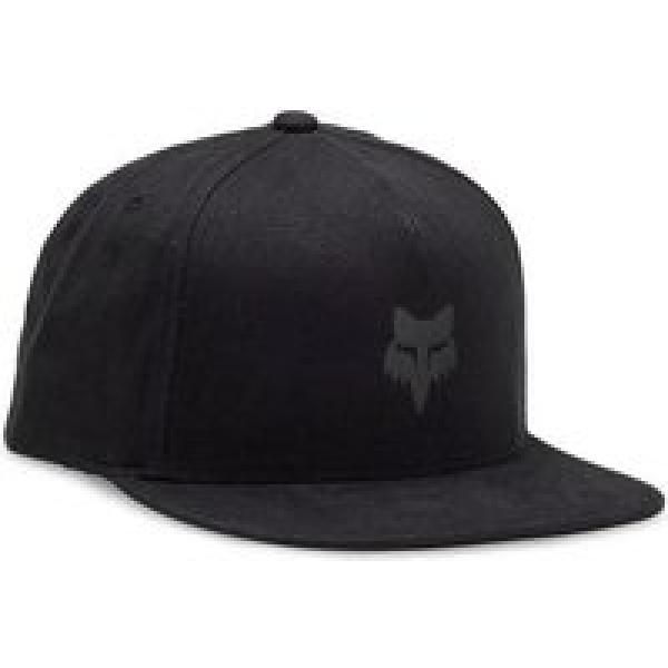 fox head cap zwart