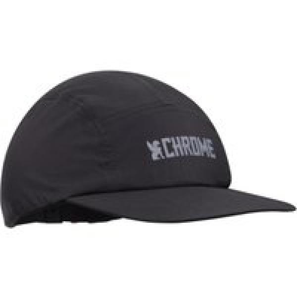 chrome 5 panel hat black