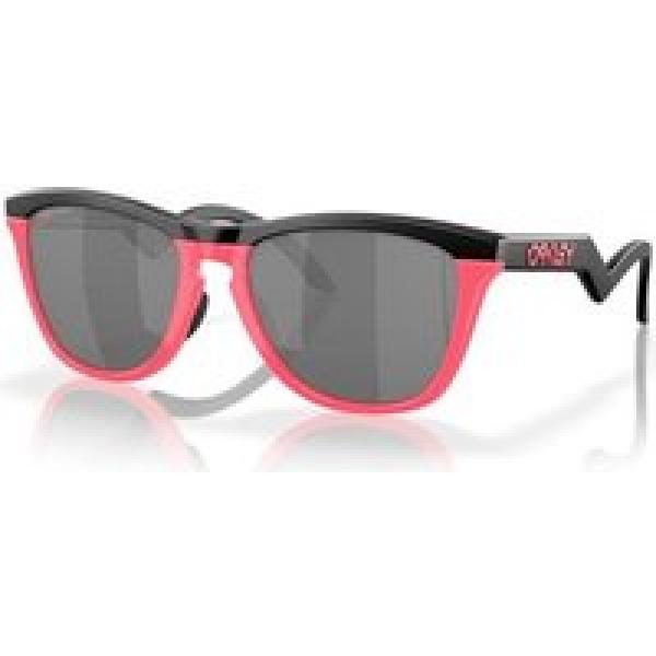 oakley frogskins hybrid black neon pink prizm black ref oo9289 0455