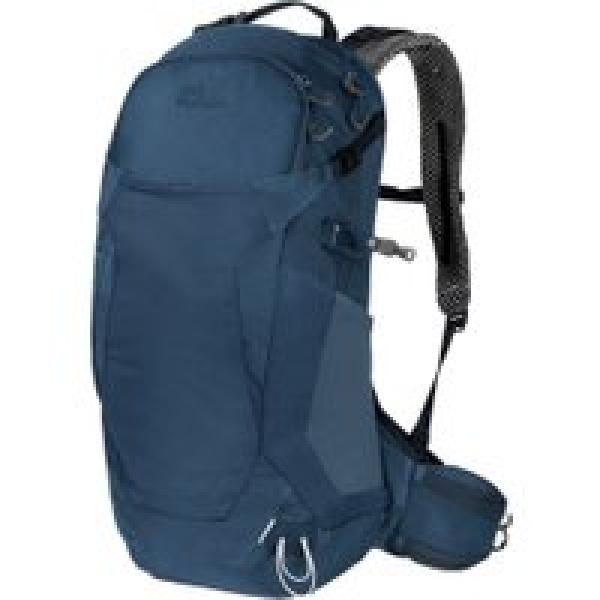 jack wolfskin crosstrail 24l unisex hiking backpack blue