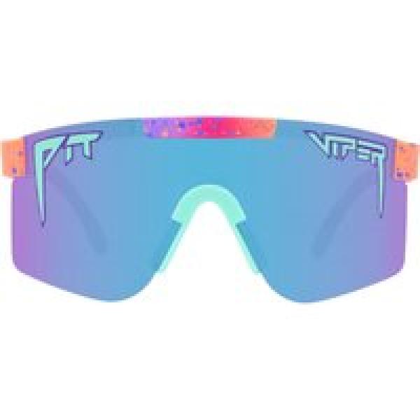 paar pit viper the copacabana single wide goggles pink blue