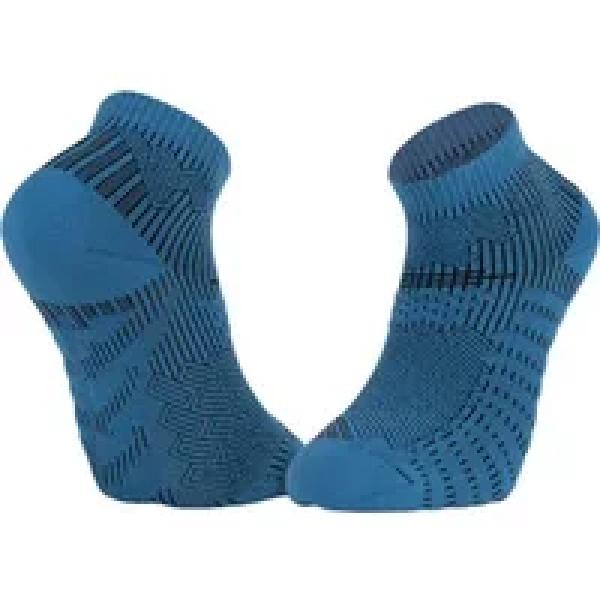 bv sport run elite low socks indigo blue