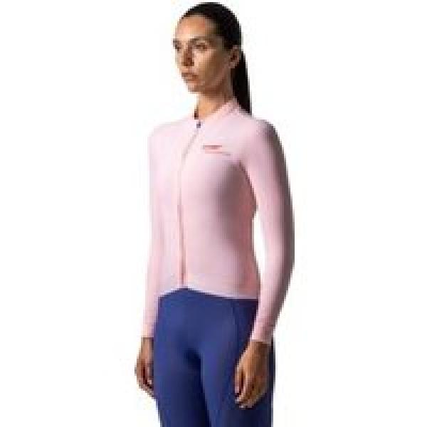 maap training thermal women s pink long sleeve jersey