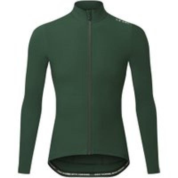 aqua zero long sleeve pro collar jersey green