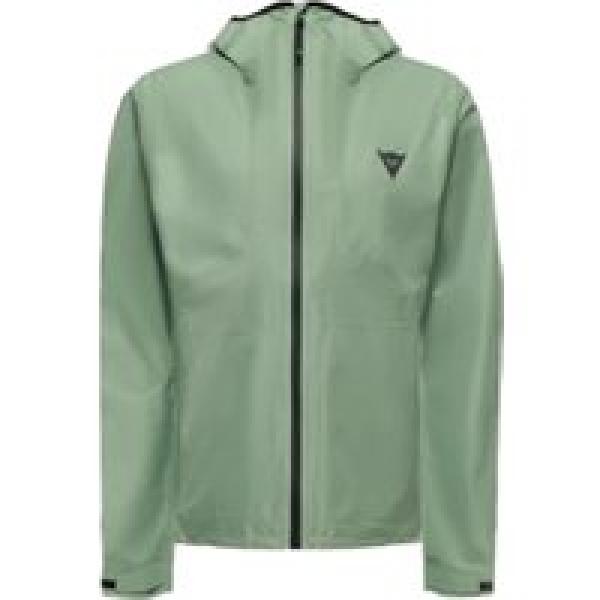 dainese hgc shell lt waterproof jacket green