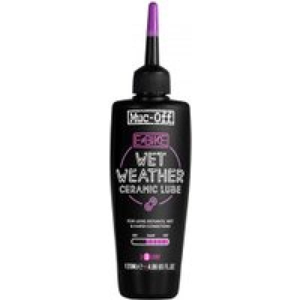 muc off wet conditions chain lubricant for ebikes 120ml