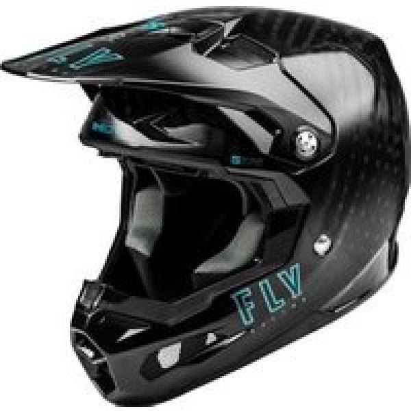 fly racing fly formula s carbon solid helm zwart
