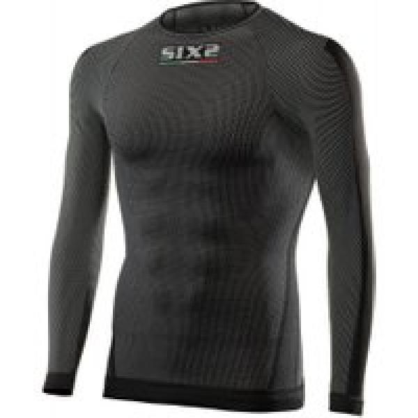 sixs ts2 zwart carbon long sleeve underwear
