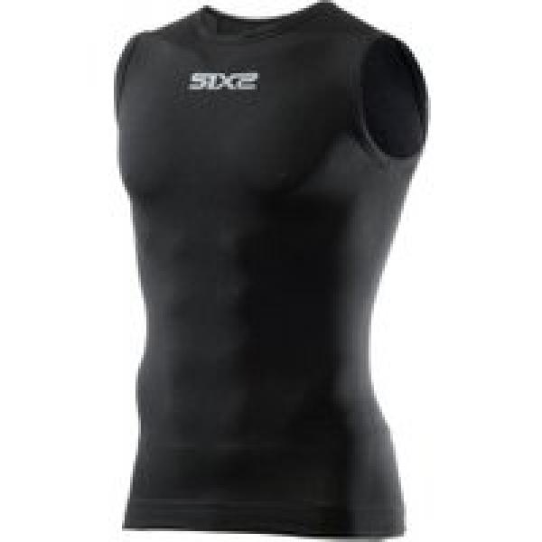 sixs smx sleeveless under shirt black