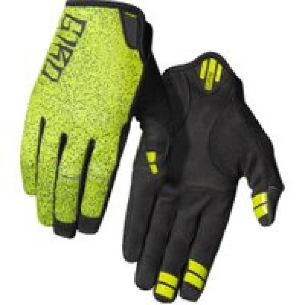 giro dnd long gloves yellow black