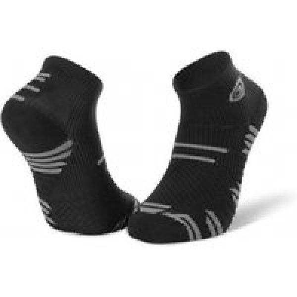 paar bv sport trail elite sokken zwart grijs