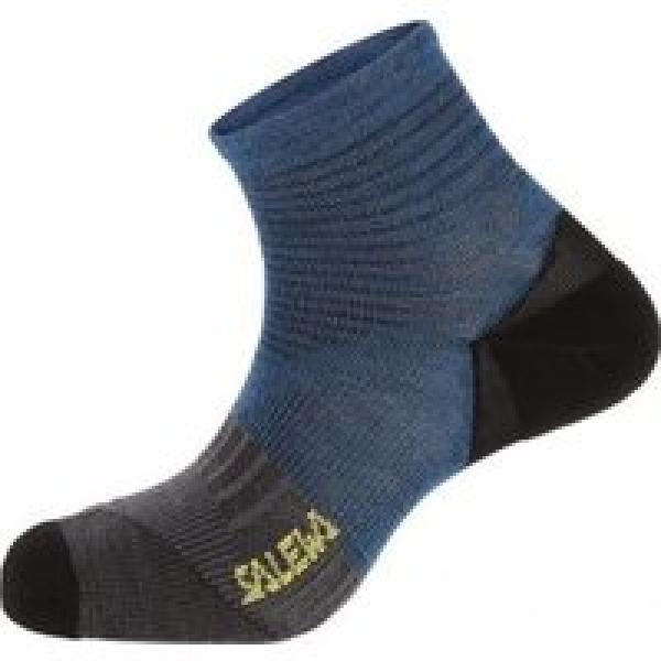 paar salewa approach comfort sokken blauw zwart