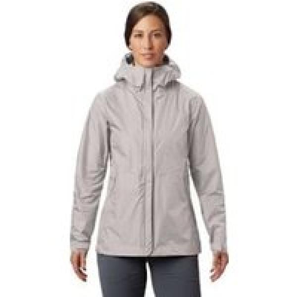 mountain hardwear acadia women s rain jacket grey