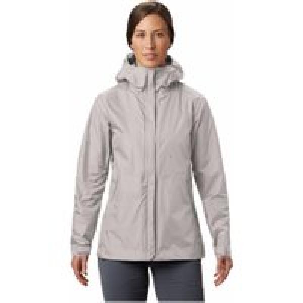 mountain hardwear acadia women s rain jacket grey