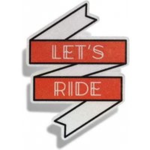 thousand let s ride reflecterende sticker