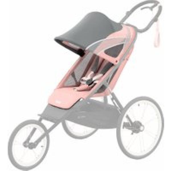 cybex avi running stroller seat pink grey