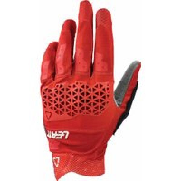 leatt 3 0 lite chilli red long gloves