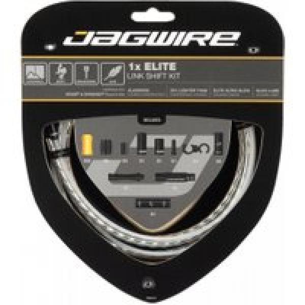 jagwire derailleur kabel amp shroud kit 1x elite link shift kit zilver