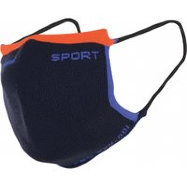 thuasne sportmasker activ security sport v2 blauw oranje