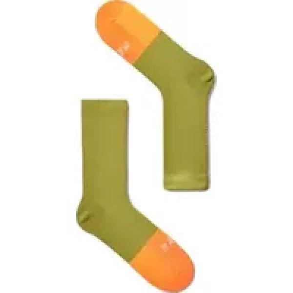 paar maap division sock fern green orange