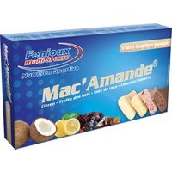 6 fenioux mac amande chocolade hazelnoot energierepen