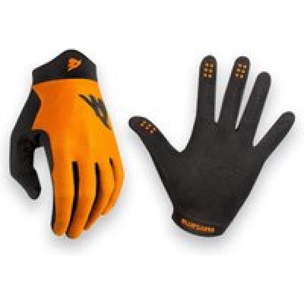 bluegrass union long gloves orange black