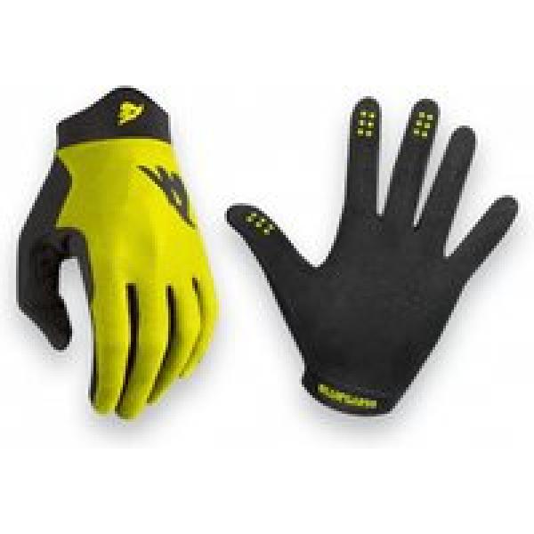 bluegrass union long gloves fluorescent yellow black